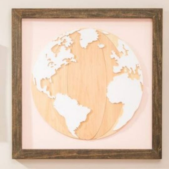 diy globe art