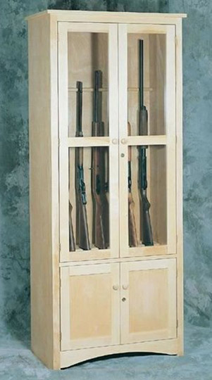 diy gun cabinet