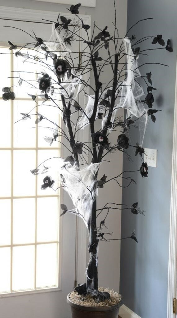 diy halloween tree