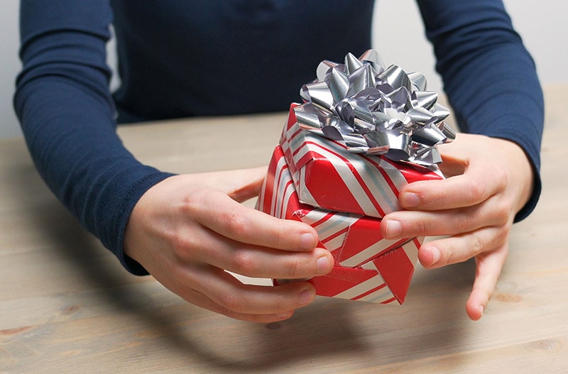 diy holiday puzzle box
