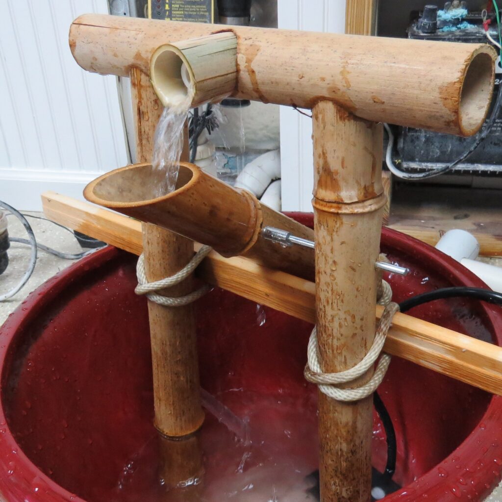 diy japanese water fountain