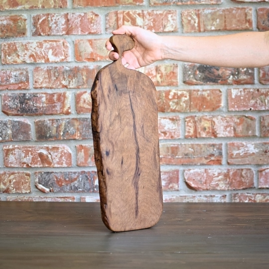 diy live edge charcuterie board
