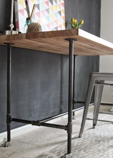 diy piping table