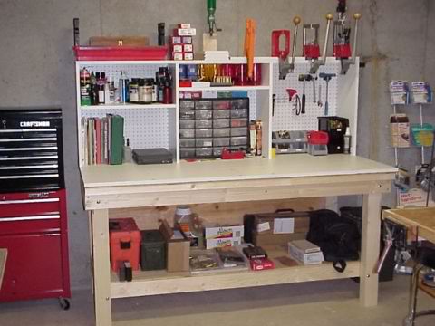 diy reloading bench