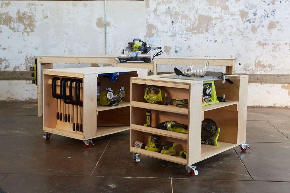 diy roll away workbench