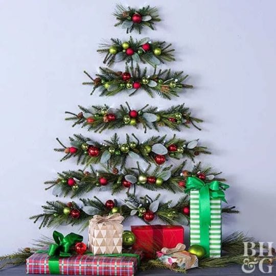 diy save space with this adorable christmas tree