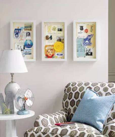 diy shadow box display