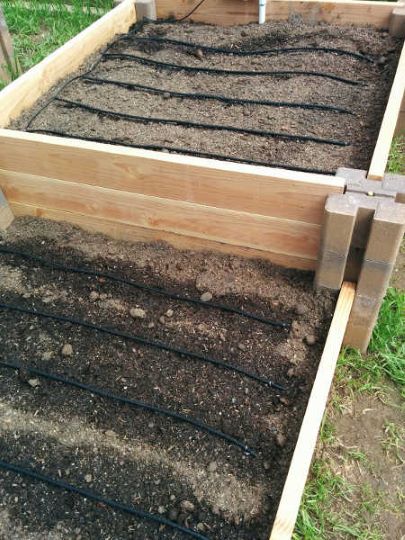 diy soaker hose planning and installation