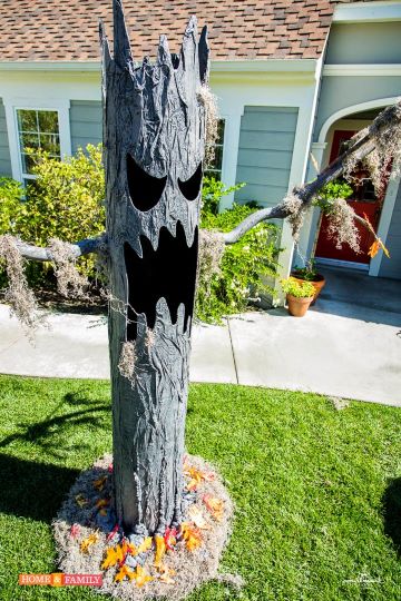 diy spooky tree