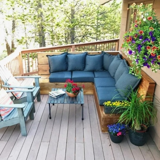 diy sunset magazine inspired outdoor sectional