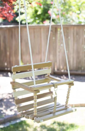 diy tree swing for baby