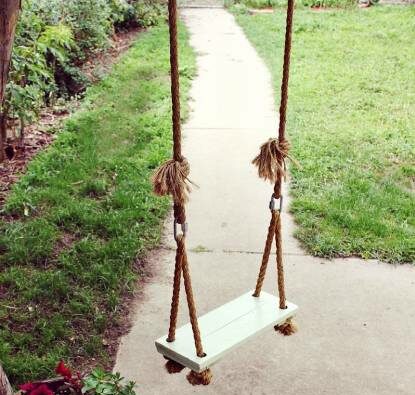 diy tree swing