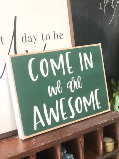 diy wood sign with your cricut