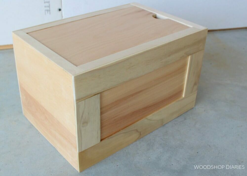 keepsake box scrap wood