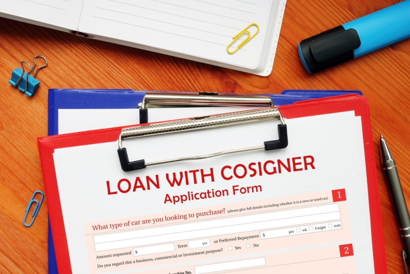 loan with consigner application form