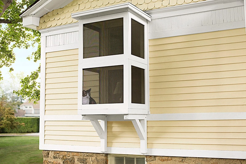 15 DIY Outdoor Cat House Plan