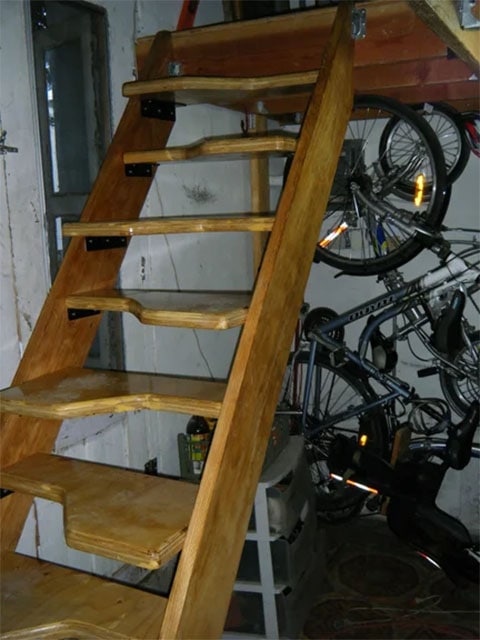 Alternating Tread Staircase