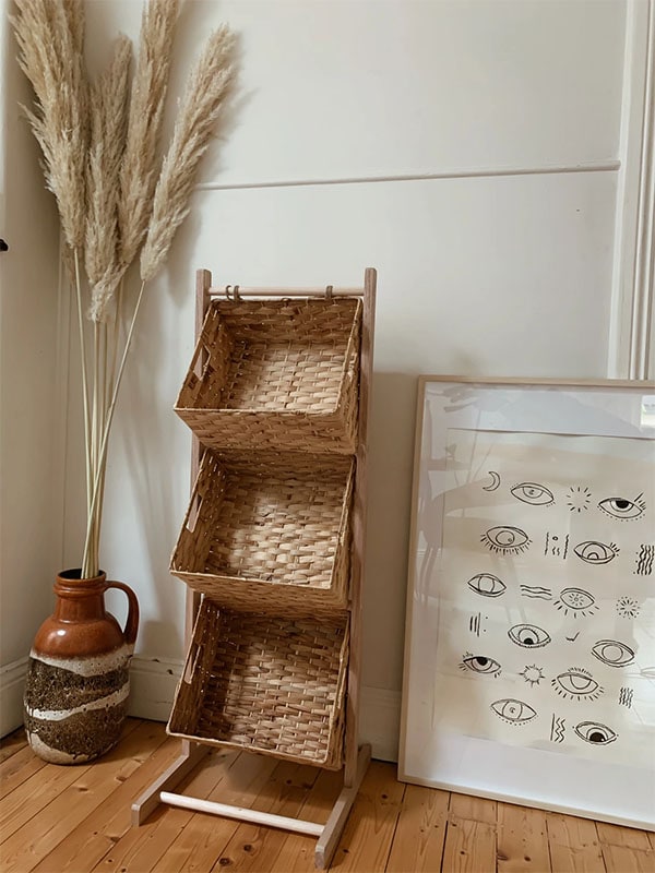 Basket Ladder Shelf