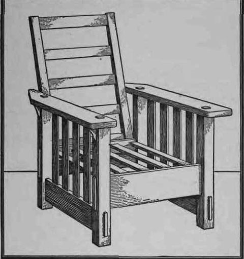 Chest Of Books Morris Chair