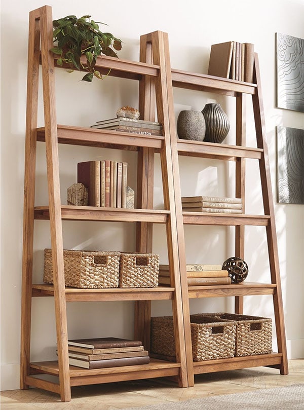 Classic DIY Ladder Shelf