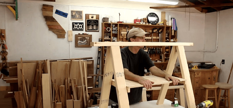 DIY Folding Sawhorse Plans