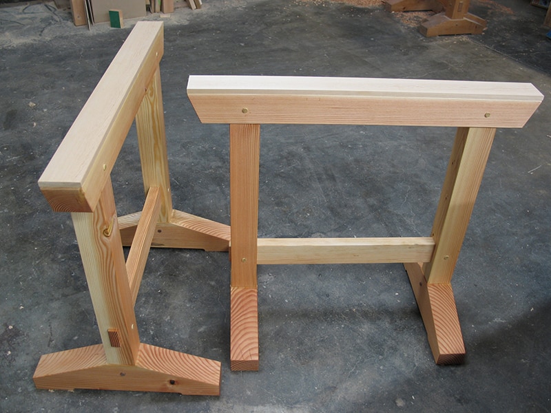 DIY Sawhorse Plans