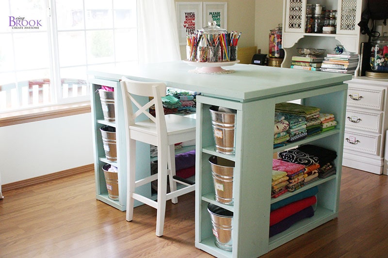 DIY Sewing Machine Cabinets