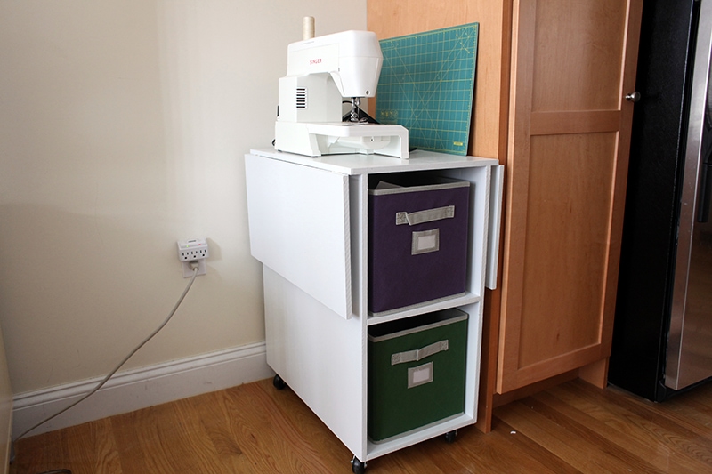 DIY Sewing Machine Cabinets