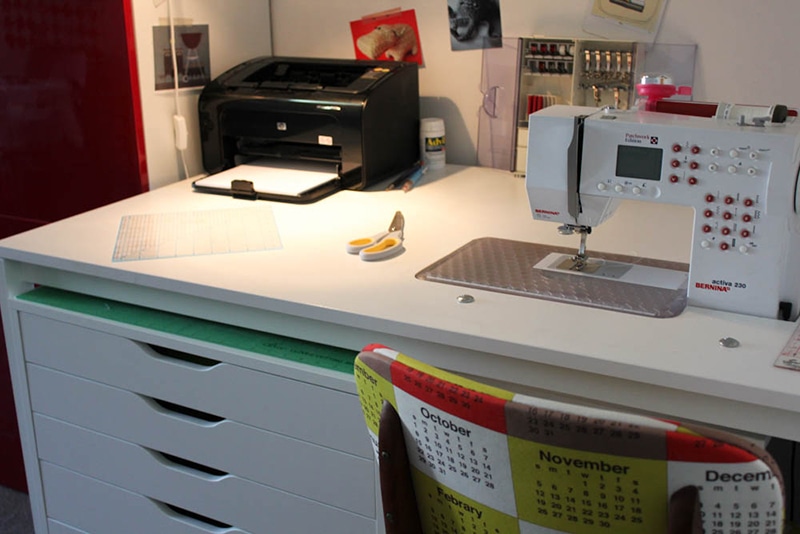 DIY Sewing Machine Cabinets