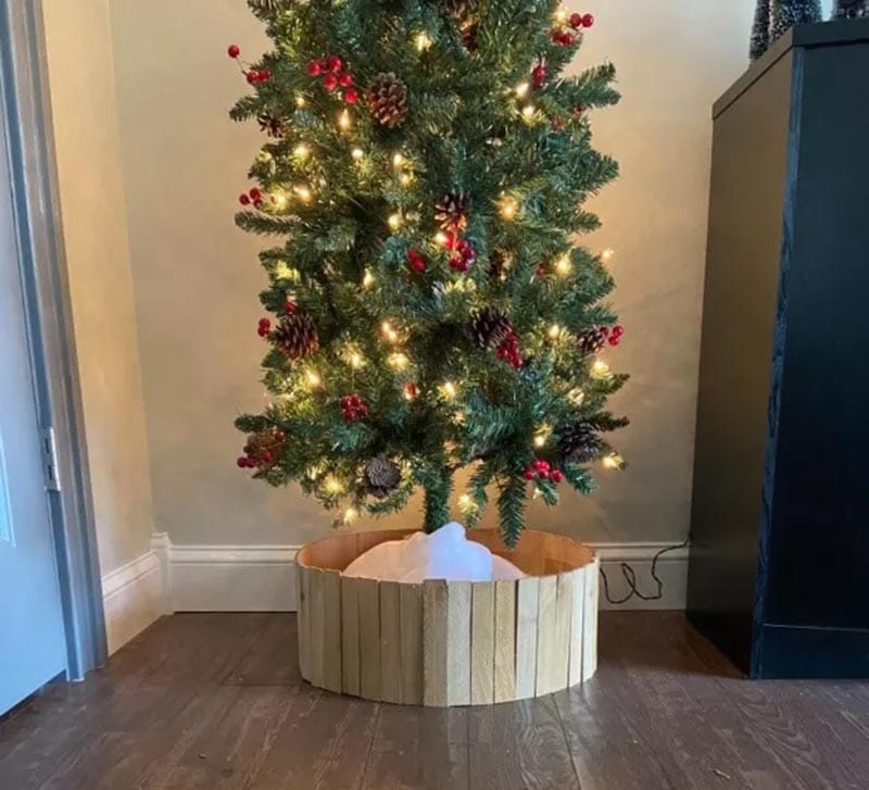 DIY Tree Collar