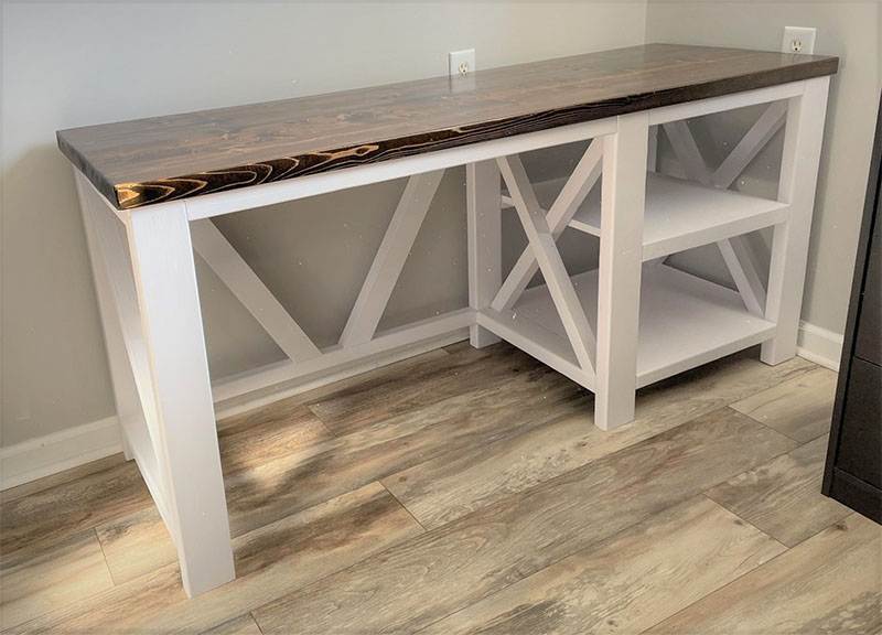 DIY X-Desk