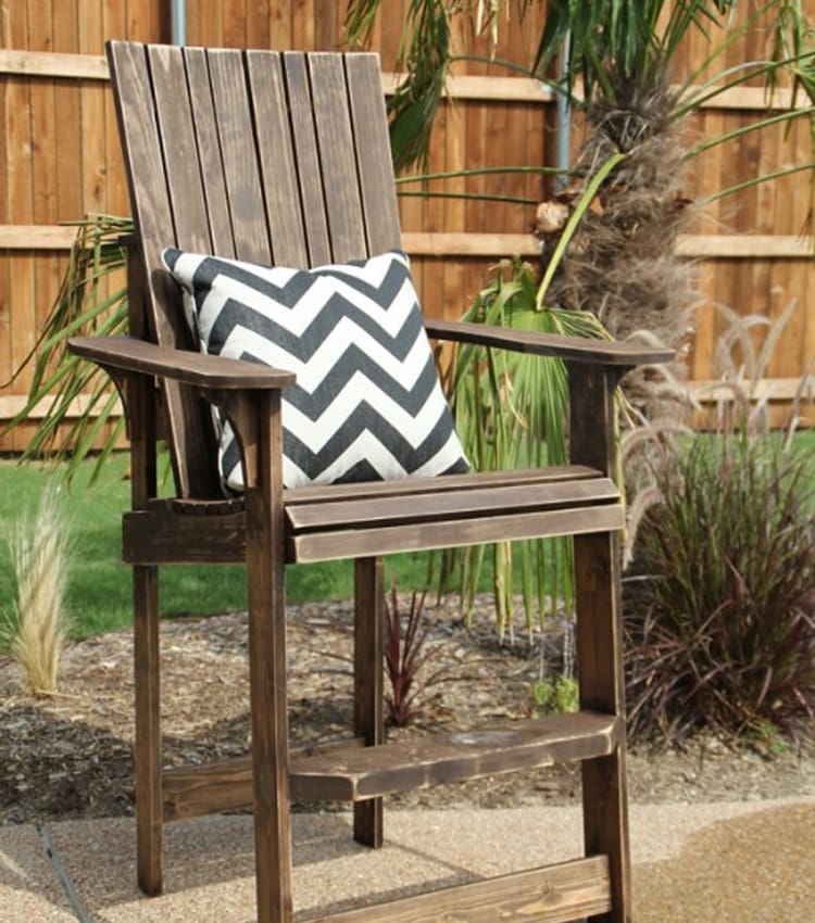 DIY lifeguard chair