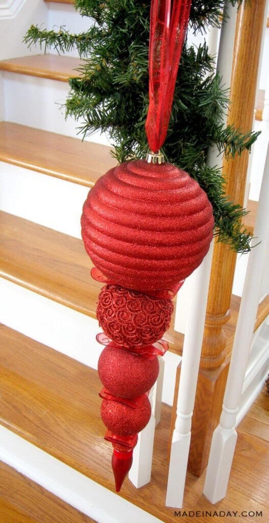 DIY outdoor christmas decoration