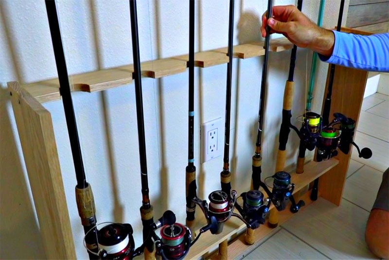 Salt Strong DIY Rod Rack