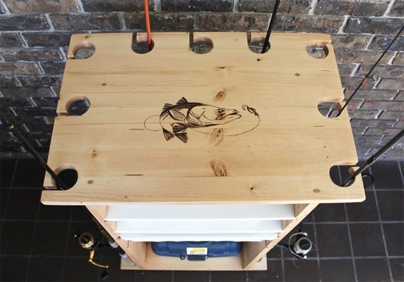 Storage Rod Holder