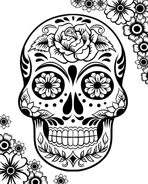 Sugar Skull Pattern