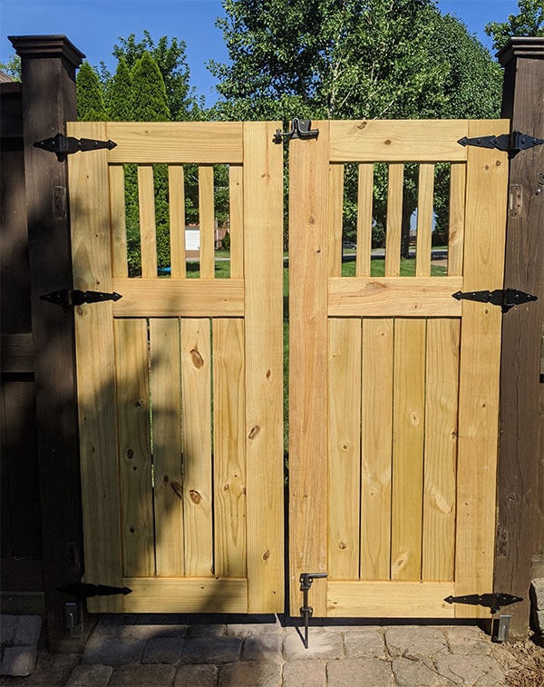 Wooden Twin Gates From Jen Woodhouse