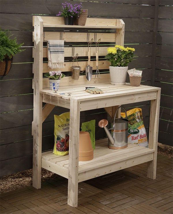 Ana White Potting Bench