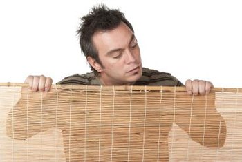 Bamboo headboard