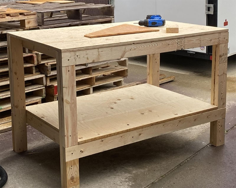 Basic Plywood Workbench