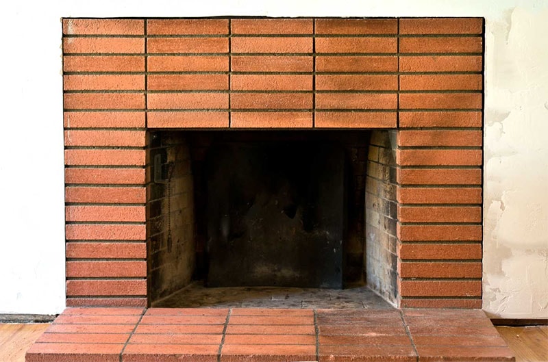 Clean An Existing Brick Fireplace