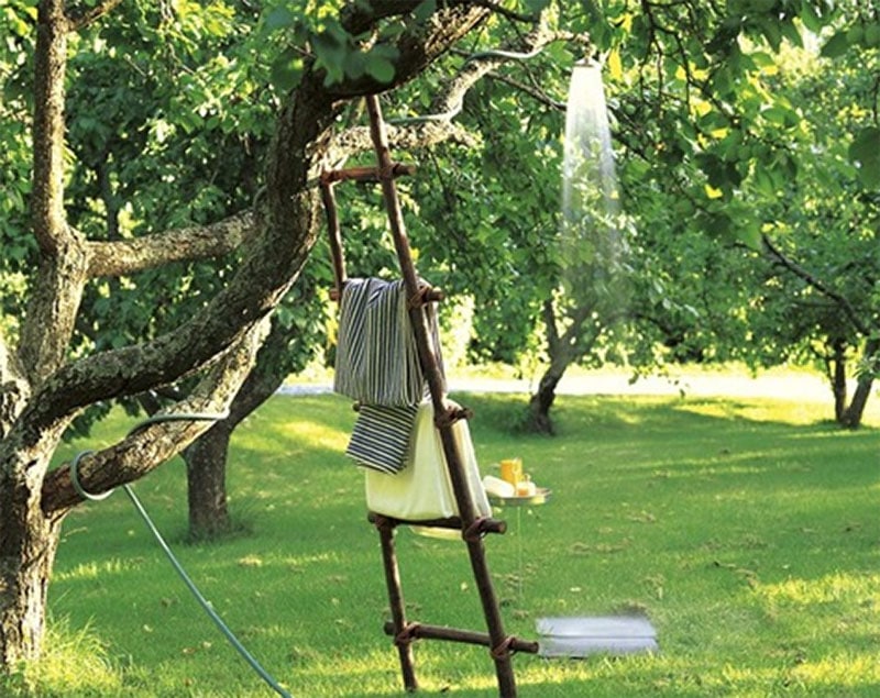 Cool Outdoor Shower by Fine Craft Guild