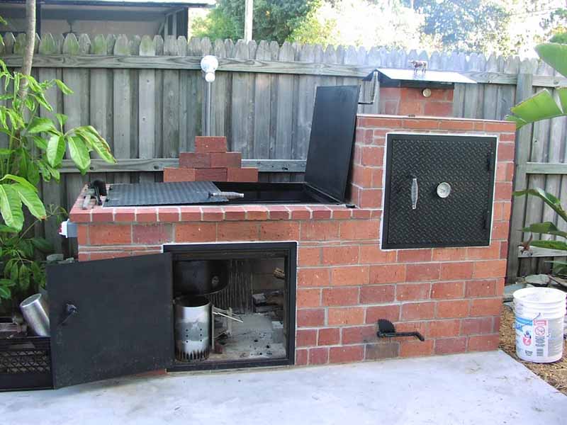 DIY Brick BBQ Plans