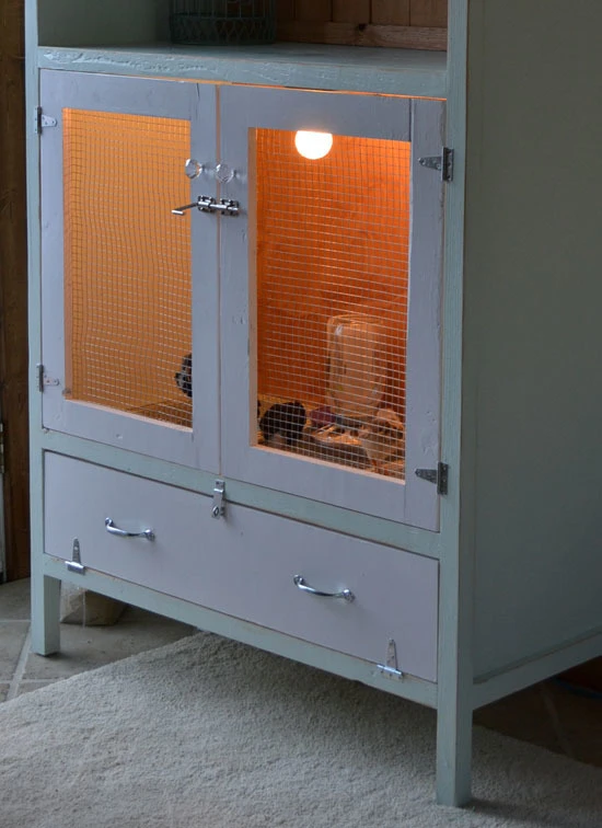 DIY Chicken Brooder Cabinet by Ana White