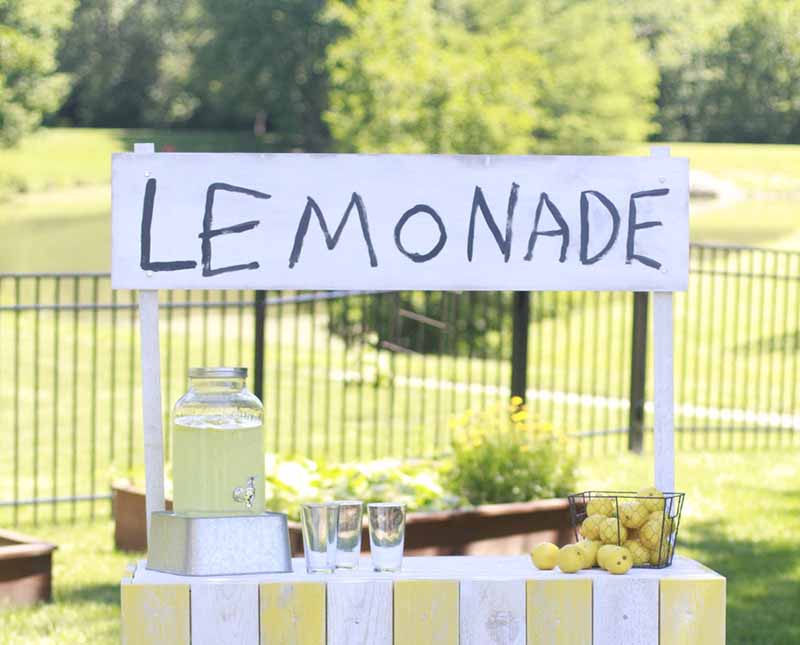 DIY Lemonade Stand Plans