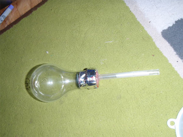 DIY Light Bulb Watering Globe from Askix