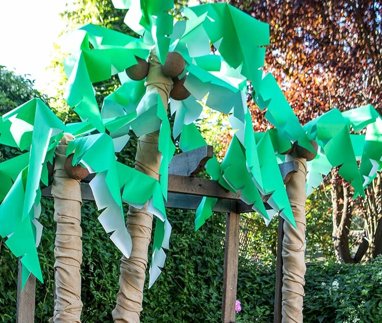 DIY Palm Tree decor