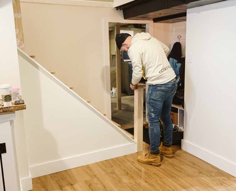 DIY stair railings