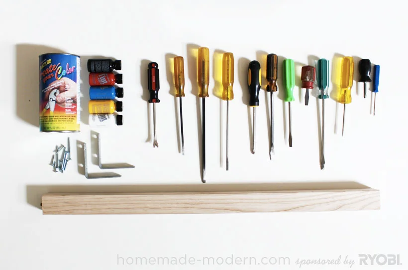 Homemade Coat Rack