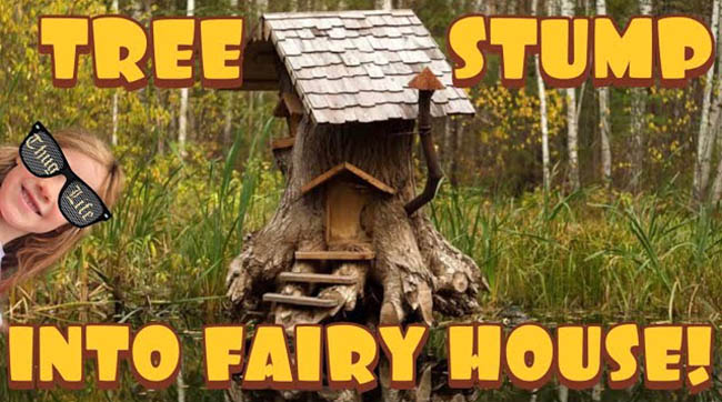 How_to_build_an_AMAZING_Kids_Tree_Stump_Fairy_House